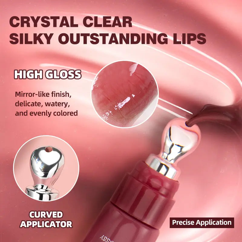 Hydrating Lip Balm Essence, Natural Moisturizing Lip Gloss for Women, Long-Lasting Colorful Lips, Perfect for Daily Use, Hydrating Glossy Balm